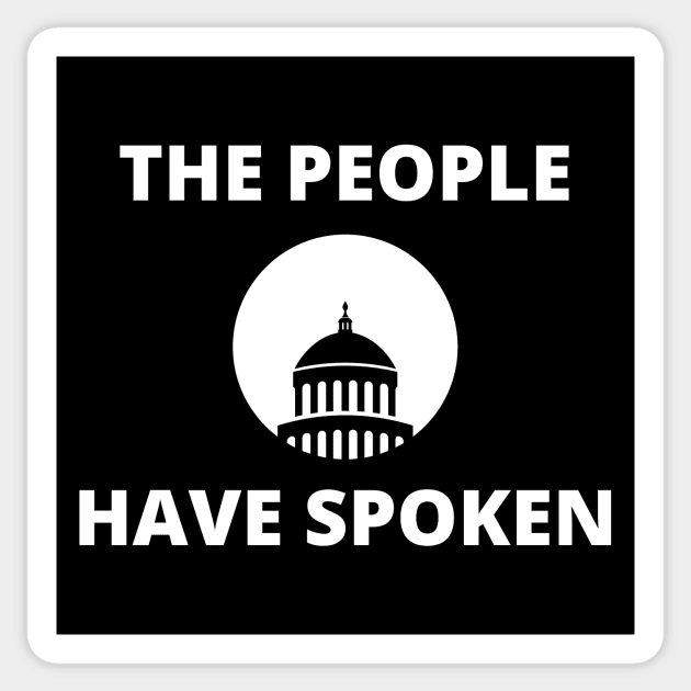 The People Have Spoken Sticker by Dreanpitch